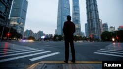 上海浦东陆家嘴金融区 (2021年3月5日)