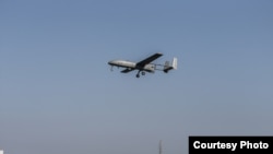 2019年1月24日台湾海军向媒体展示远程无人机锐鸢近距离飞行 (照片来源:台湾国防部网站)