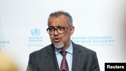 WHO အကြီးအကဲ Tedros Adhanom Ghebreyesus