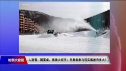 时事大家谈:人造雪、国宴桌、维族火炬手:冬奥表象与现实落差有多大? 时事大家谈:人造雪、国宴桌、维族火炬手:冬奥表象与现实落差有多大?