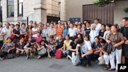 上海维权人士每周一集体上访,要求维护公民诉讼权