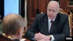 俄罗斯联邦调查委员会主席巴斯特雷金(资料照)