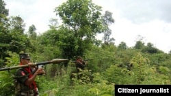 SSPP/SSA ရှမ်းပြည်မြောက်ပိုင်းတပ်စခန်း။