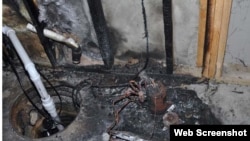 格力制造的除湿机导致的火灾现场(美国消费品安全委员会网页截图)