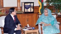 ဒုက္ခသည်တွေပြန်လက်ခံဖို့ ဘင်္ဂလားဒေ့ရ်ှဝန်ကြီးချုပ် မြန်မာကို တိုက်တွန်း ဒုက္ခသည်တွေပြန်လက်ခံဖို့ ဘင်္ဂလားဒေ့ရ်ှဝန်ကြီးချုပ် မြန်မာကို တိုက်တွန်း