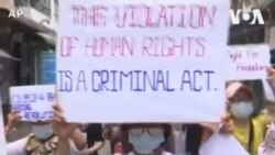 ရန်ကုန်မှာ ဆက်လက်ဆန္ဒပြ ရန်ကုန်မှာ ဆက်လက်ဆန္ဒပြ