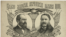 Bích chương cổ động bầu cho James Garfield (phải) làm tổng thống và Chester Arthur làm phó. (Nguồn: Thư viện Quốc hội Hoa Kỳ)