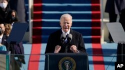 美国总统拜登发表就职演说(2021年1月20日)