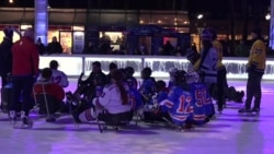 纽约的残障青少年冰球队 纽约的残障青少年冰球队