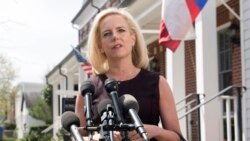 အမေရိကန် အမိမြေလုံခြုံရေးဝန်ကြီး ရာထူးက ထွက်မည် အမေရိကန် အမိမြေလုံခြုံရေးဝန်ကြီး ရာထူးက ထွက်မည်