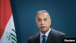 ဝန်ကြီးချုပ် Al-Kadhimi. (အောက်တိုဘာ ၂၀၊ ၂၀၂၀)