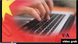 来自中国的黑客攻击(视频截图)