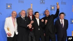 Golden Globes ဆုပေးပွဲမှာ အကောင်းဆုံး Drama ရုပ်ရှင် ဇတ်ကားဆုကို ''Bohemian Rhapsody" ရရှိ