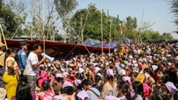 ရန်ကုန်မှာ အလုပ်သမားအခွင့်အရေးတောင်းဆိုသူတွေ ဖမ်းခံရ ရန်ကုန်မှာ အလုပ်သမားအခွင့်အရေးတောင်းဆိုသူတွေ ဖမ်းခံရ
