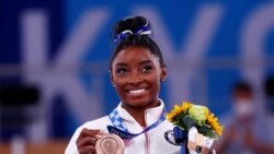 အမေရိကန်ဂျွမ်းဘားမယ် Simone Biles ၇ ကြိမ်မြောက် အိုလံပစ်ဆုတံဆိပ်ရရှိ အမေရိကန်ဂျွမ်းဘားမယ် Simone Biles ၇ ကြိမ်မြောက် အိုလံပစ်ဆုတံဆိပ်ရရှိ
