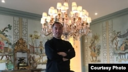 郭文贵在纽约的家里(郭文贵推特图片)