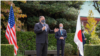 美国国务卿蓬佩奥2020年10月6日在美国驻日本大使馆称赞美日同盟关系(蓬佩奥推特账号)