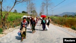 စစ်ရှောင်ဒုက္ခသည်များ (ဖေဖဝါရီလ ၂၀၁၅)