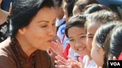 Bà Kiều Chinh- Đồng sáng lập Quỹ dành cho trẻ em Việt Nam (VCF)