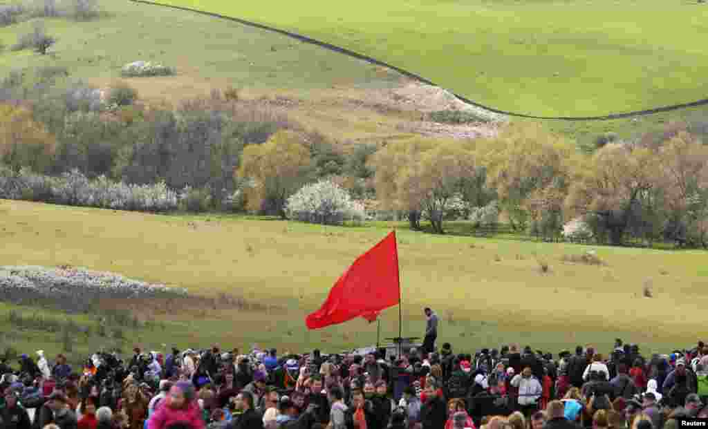 Селище поблизу Сімферополя.