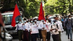စစ်တွေ ဆန္ဒပြကျောင်းသားသုံးဦး ကပ်ဘေးဥပဒေနဲ့ တရားစွဲခံရ စစ်တွေ ဆန္ဒပြကျောင်းသားသုံးဦး ကပ်ဘေးဥပဒေနဲ့ တရားစွဲခံရ