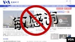 中国政府禁用的“敏感词”(美国之音)
