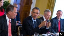 Президент Обама на зустрічі з лідерами Конгресу