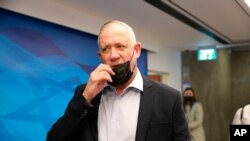 အစ္စရေးလ် ကာကွယ်ရေးဝန်ကြီး Benny Gantz