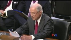 ရှေ့နေချုပ် Jeff Sessions ကြားနာပွဲ ရှေ့နေချုပ် Jeff Sessions ကြားနာပွဲ