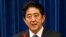 Thủ tướng Nhật Bản Shinzo Abe nói rằng Nhật Bản sẽ không bao giờ chấp nhận việc thay đổi hiện trạng bằng vũ lực hoặc cưỡng ép