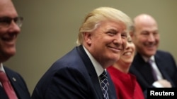 川普总统星期三在白宫