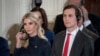 Ivanka Trump và phu quân Jared Kushner tại cuộc họp báo với Tổng thống Donald Trump và Thủ tướng Đức Angela Merkel ở Tòa Bạch Ốc ngày 17/3/2017.