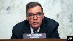 国会参议院情报特别委员会主席马克·华纳(Mark Warner)参议员。(美联社照片)