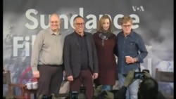 Українське на Санденсі : "Російський дятел" та "Кастинг Оксани Баюл". Відео