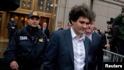 资料照片:加密货币平台FTX创始人山姆·班克曼-弗里德。(2023年1月3日)