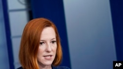 На фото: Речниця Білого дому Дженс Псакі