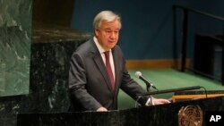 ကုလသမဂ္ဂ အတွင်းရေးမှူးချုပ် Antonio Guterres