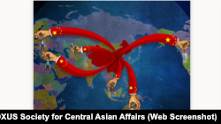 维吾尔人权项目和阿克苏斯中亚事务协会2021年6月24日发布新报告《无处可逃 中国对维吾尔人的跨国压迫》(图片来自维吾尔人权项目和阿克苏斯中亚事务协会发布的报告)