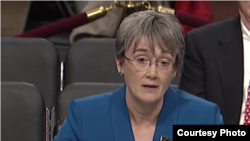 威尔逊2017年3月30日在参议院作证（美国国会照片）