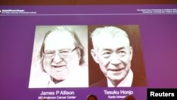 ဆေးပညာရပ်ဆိုင်ရာနိုဘဲလ်ဆု ကန်နဲ့ဂျပန် ပညာရှင်နှစ်ဦး ပူးတွဲရရှိ