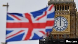 英国议会大厦的大本钟