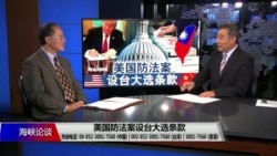 海峡论谈:美国防法案 涉台大选条款 海峡论谈:美国防法案 涉台大选条款