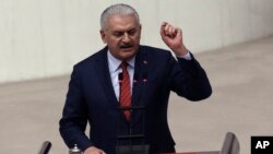 တူရကီ ဝန်ကြီးချုပ် Binali Yildirim