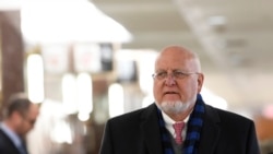 资料照片:美国疾病控制与预防中心主任雷德菲尔德抵达参议院作证。(2020年1月24日)