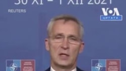 Столтенберґ: "Росія заплатить високу ціну, якщо вона знову використає силу проти незалежної суверенної держави, проти України". Відео Столтенберґ: "Росія заплатить високу ціну, якщо вона знову використає силу проти незалежної суверенної держави, проти України". Відео