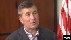 အမေရိကန်စီးပွားရေးနဲ့ စီးပွားရေးလုပ်ငန်းများဆိုင်ရာ လက်ထောက်နိုင်ငံခြားရေးဝန်ကြီး Charles Rivkin