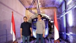 အင်ဒိုနီးရှား မြေအောက်ရထားလမ်း စတင်ဖွင့်လှစ် အင်ဒိုနီးရှား မြေအောက်ရထားလမ်း စတင်ဖွင့်လှစ်