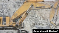 位于布基纳法索洪代的一处金矿(2020年2月11日)