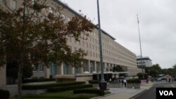 资料照片:位于华盛顿的美国国务院主楼。