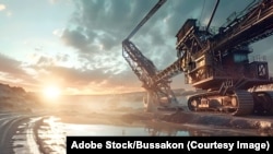 AI制图: 先进采矿机械使用现代技术发掘稀土矿物。